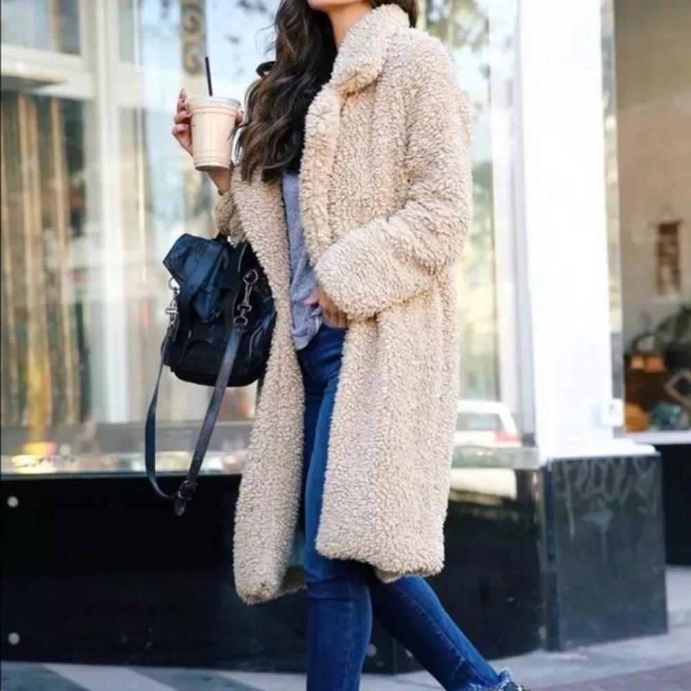 Abercrombie & Fitch Sherpa Coat